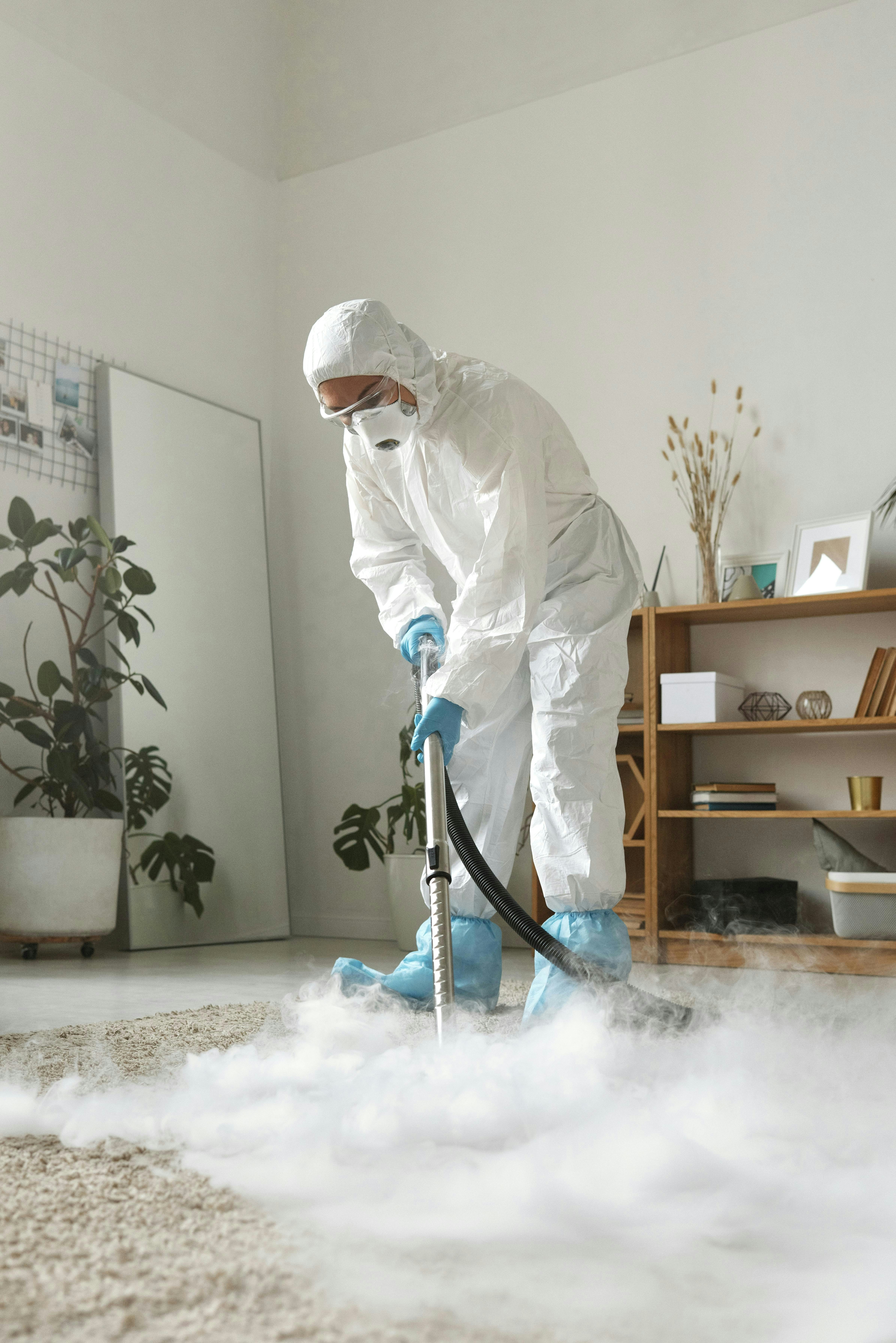 TAHA cleaning team at work